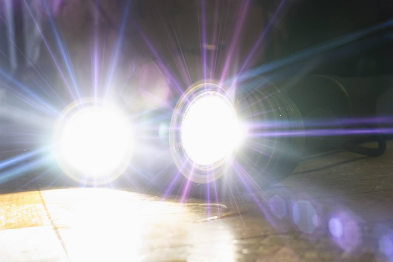 Tactical Flashlight Output